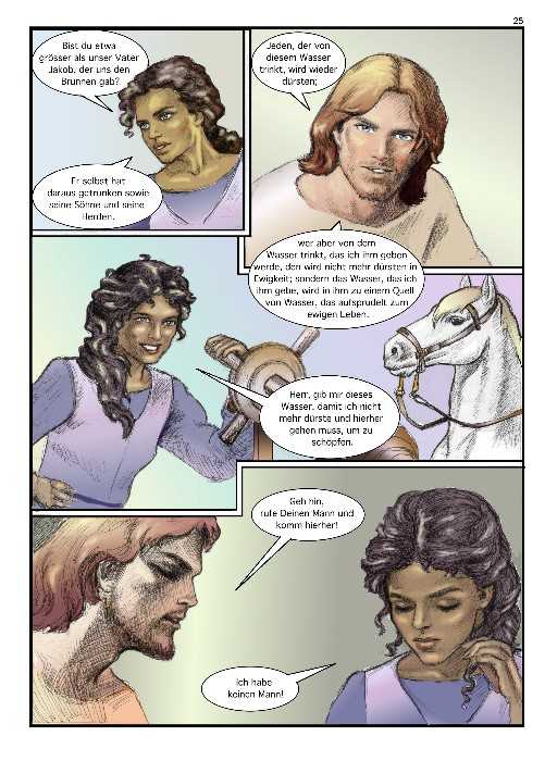 Gespr&auml;ch am Brunnen