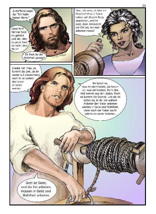 Gespr&auml;ch am Brunnen